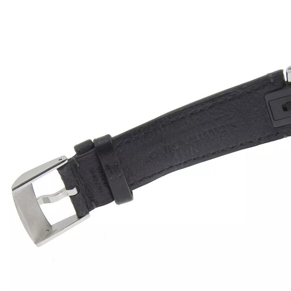 LOUIS VUITTON Tambour GM Watches QA073 blackDial Stainless Steel/Monogram ... - Picture 4 of 16